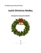 Joyful Christmas Medley Orchestra sheet music cover